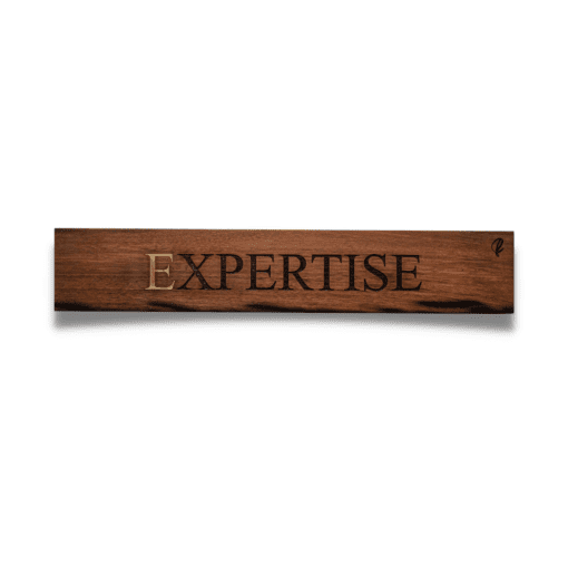 Magnetic Knife Rack engraved