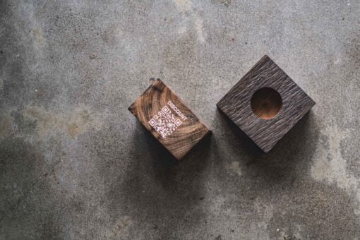 Candle holder on the floor
