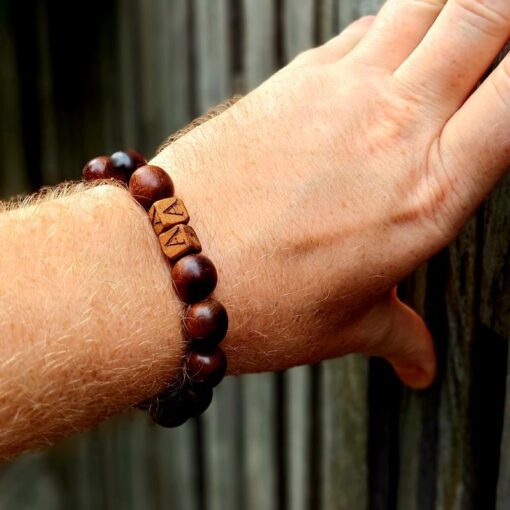 Letters cube bracelet