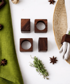 Napking Ring - Recycled wood