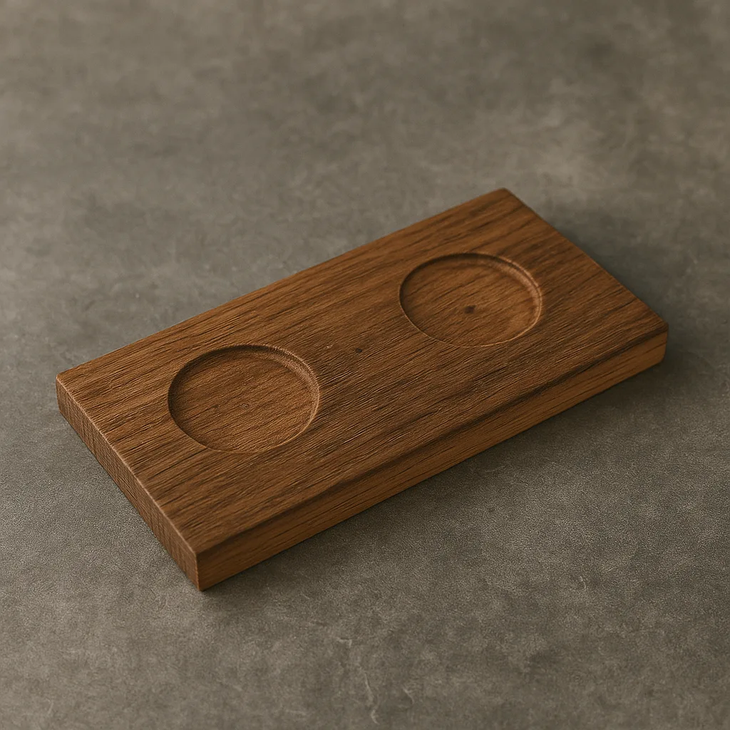 Cup Tray - Recycled wood